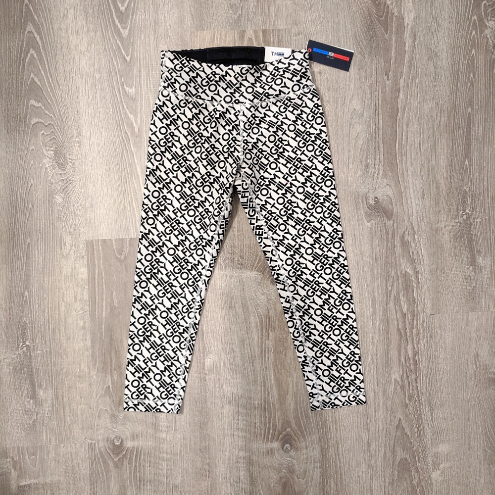 🖤 Tommy Hilfiger Sport Crop Mid Rise